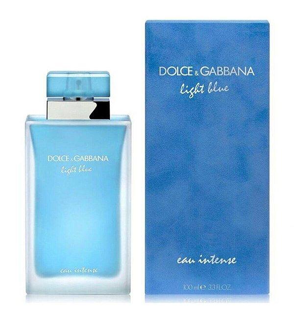 12. Dolce Gabbana Light Blue Eau Intense Parfümü