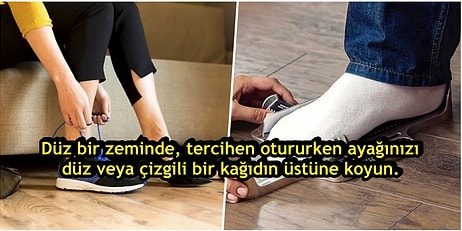 Muhtemelen Yanlış Numara Ayakkabı Giydiğinizi Biliyor muydunuz? Doğru Ayakkabı Numarasını Bulmanın Basit Yolu