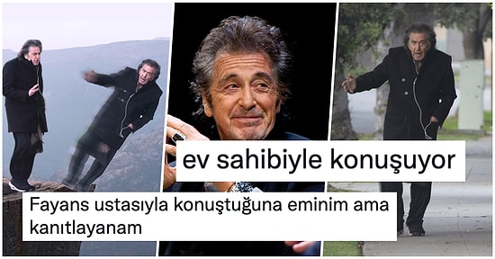 İki Ekmek Almaya Gidilen Kombini ile Beverly Hills Sokaklarında Gezen Al Pacino Mizahşörlerin Diline Düştü!