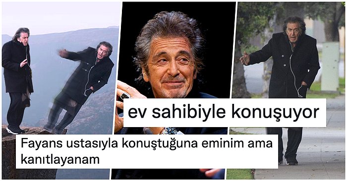 İki Ekmek Almaya Gidilen Kombini ile Beverly Hills Sokaklarında Gezen Al Pacino Mizahşörlerin Diline Düştü!