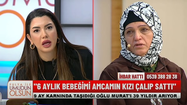 'Eşimin torunuyla aynı yaştaydım' diyen Hülya teyze, eltisiyle doğuma gidiyor fakat eltisi oradan kaçıyor. 5 gün süren doğumunu gerçekleştiren Hülya teyze, beze sardığı bebeğiyle yollara düşüyor. Hatta Hülya'yı görenler dilenci sanıp para veriyor.