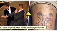 Will Smith'in Oscar Töreninde Chris Rock'a Attığı Tokat, Hayranının Yaptırdığı Dövmeyle Ölümsüzleşti
