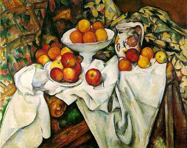 1. Elma ve Portakallar-Paul Cézanne. (1990)