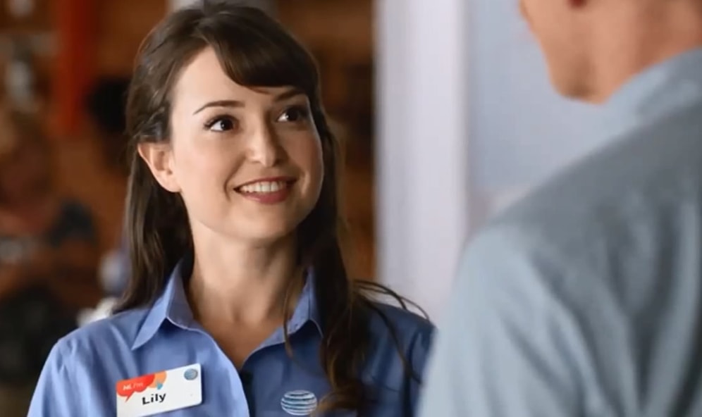 10 Things You Need To Know About AT&T Girl Milana Vayntrub