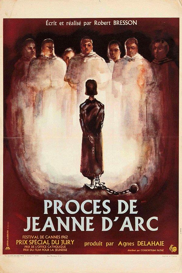 3 Ekim Pazartesi 21.30 Proces de Jeanne d'Arc (Jeanne D'arc'ın Yargılanması)