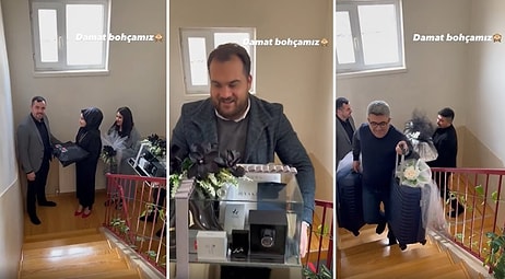 İçinde AirPods, Ayakkabı ve Daha Birçok Şey Bulunan Bi' Acayip Damat Bohçası