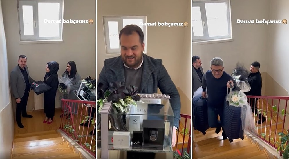 İçinde AirPods, Ayakkabı ve Daha Birçok Şey Bulunan Bi' Acayip Damat Bohçası