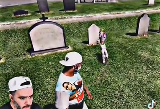 Ben Buna Neden Ağladım? GTA 5'teki Sahipsiz Köpeğin Bir Mezarın Başına Gidip Beklediği Anlar