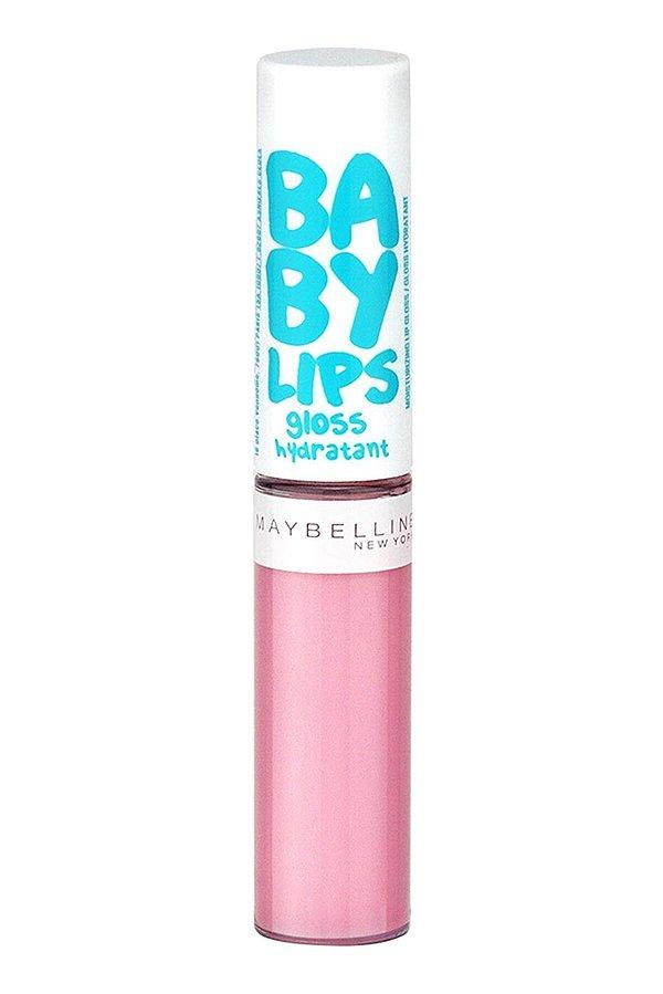 15. Maybelline New York Dudak Parlatıcısı Baby Lips Gloss