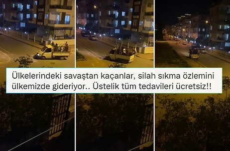 Kamyonet Kasasında Çatışmaya Giden Suriyelilerin Görüntüleri Gündemde: 'Teksas'a Döndük!'