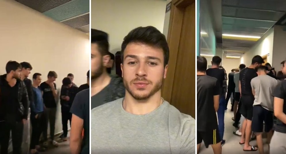 KYK Yurdunda Sahur Sırasına Giren ve 1 Saatin Sonunda Sahurunu Yapabilen Genç O Anlarını Paylaştı