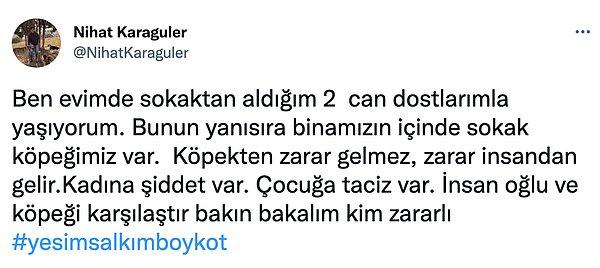 Twitter'dan #yesimsalkımboykot etiketiyle Türkiye gündeminde zirveye oturan Salkım da hakkında yapılan olumsuz yorumlara sert yanıt verdi.