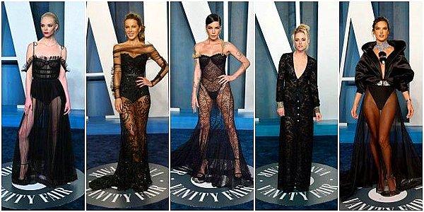 16. Oscar Töreninde transparan elbise giyen Halsey'i eleştiren Demek Akalın'ın daha önce giydiği transparan sahne kıyafetleri sosyal medyada paylaşılarak tepki gösterildi.