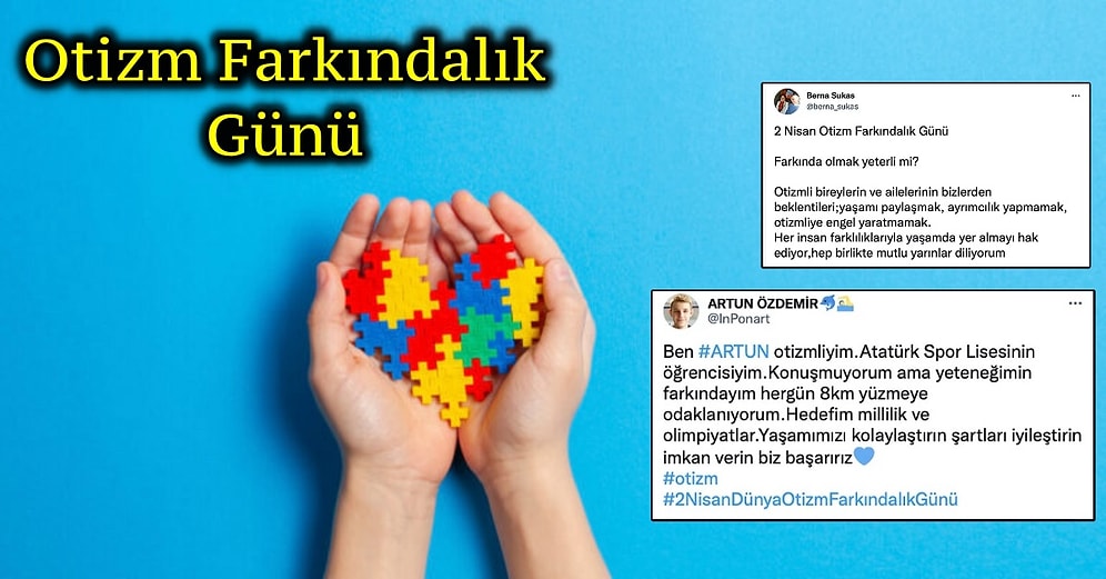 Bugün Kırmızı Giyiyoruz! Otizm Farkındalık Günü İçin Twitter'da Farkındalık Hareketine Katılan Kullanıcılar