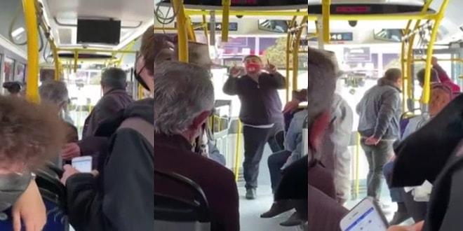 Antalya'da Yolcusuyla Kavga Edip 'Beni Haklı Bulmayan İnsin Otobüsten' Diyen Otobüs Şoförünün Güldüren Anları