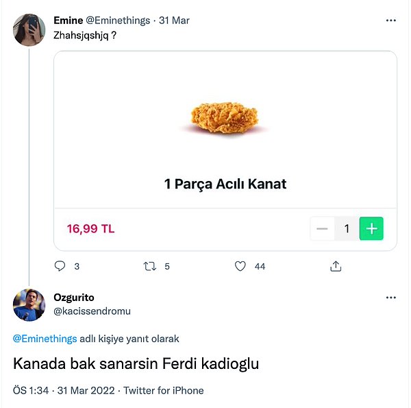 1. Gerçekten ya...