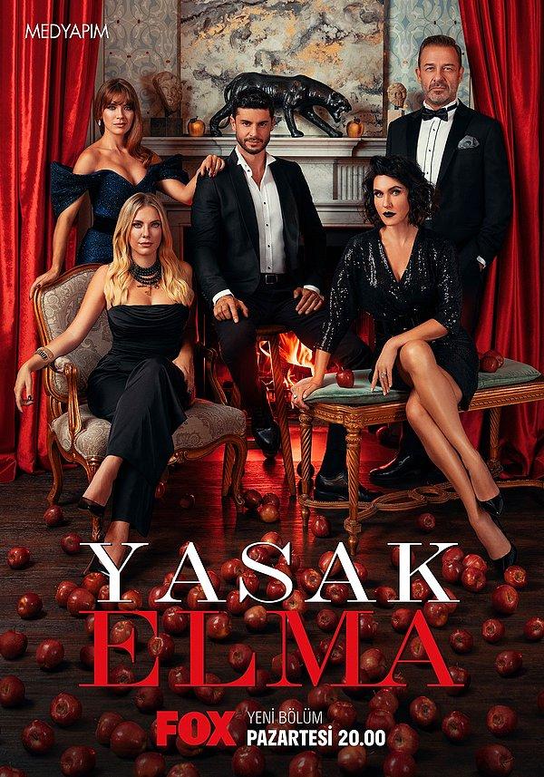 Eda Ece, Şevval Sam, Murat Aygen, Biran Damla Yılmaz ve Berk Oktay'ın başrollerinde yer aldığı Yasak Elma dizisi, reytinglerde rekorlar kırmaya devam ediyor.