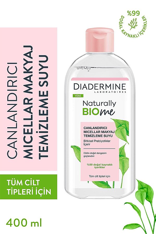 15. Makyaj temizleme ürünleri arasında bu haftanın ödülü Diadermine Naturally Bio Me'ye gidiyor.