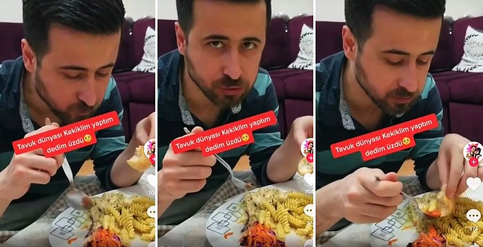 Yemek İçin 'Güzel Olmuş mu?' Diye Soran Eşine 'Hee Olmuş, Övgü mü Bekliyorsun' Diyen Adamın Tepki Çeken Anları