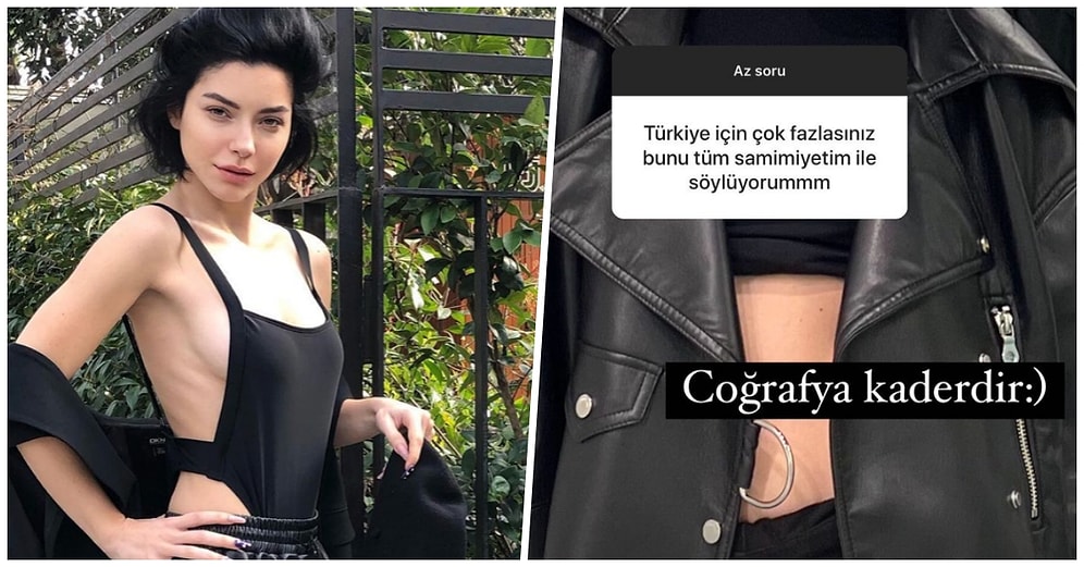 Instagram Hesabında Soru-Cevap Etkinliği Yapan Merve Boluğur'dan "Politik" Çıkış: Coğrafya Kaderdir