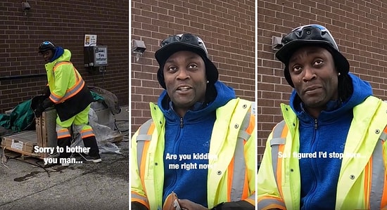 Yolda Kalan Kişiye Yaptığı 2 Dolarlık İyilik Karşısında 1.000 Dolar Alan Adamın Gözyaşlarına Boğulduğu Anlar