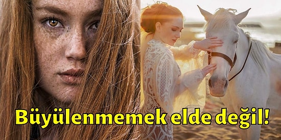 Kızıl Saçları ve Çilleriyle Dikkat Çeken Gönül Dağı'nın Meryem'i Sevilay Gültekin'in Nefes Kesen Paylaşımları