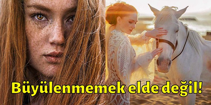 Kızıl Saçları ve Çilleriyle Dikkat Çeken Gönül Dağı'nın Meryem'i Sevilay Gültekin'in Nefes Kesen Paylaşımları