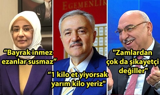 İktidar Temsilcilerinin Ekonomiyle İlgili Birbirinden Fantastik Açıklamaları