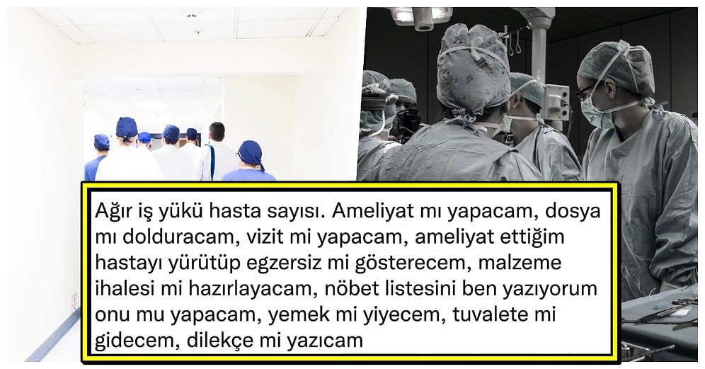 Hekimleri Tüketen Birincil Sorunları Paylaşarak Problemlerin Ciddiyetini Gözle Önüne Seren Sağlık Çalışanları