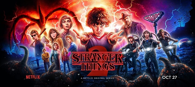 2. Stranger Things / Tuhaf Şeyler (2016-) IMDb: 8.7