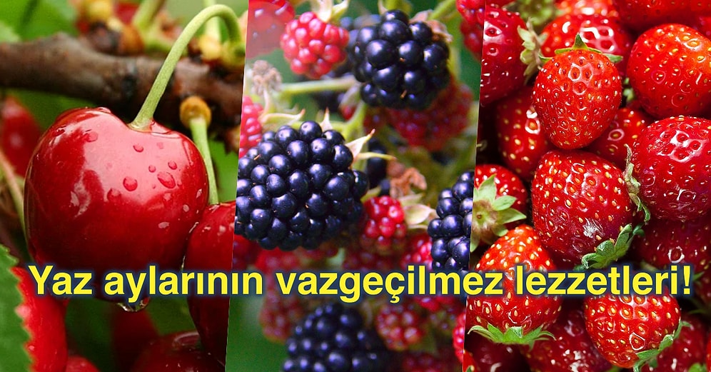 Önümüz Bahar, Önümüz Yaz! Çok Kısa Bir Süre Sonra Ayıla Bayıla Tüketeceğimiz 15 Sebze ve Meyve