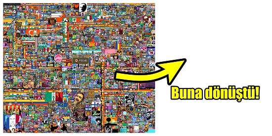 İlk Online Dünya Savaşının Yaşandığı, Türkiye'nin Damga Vurduğu r/place Etkinliği Bakın Nasıl Bitti?
