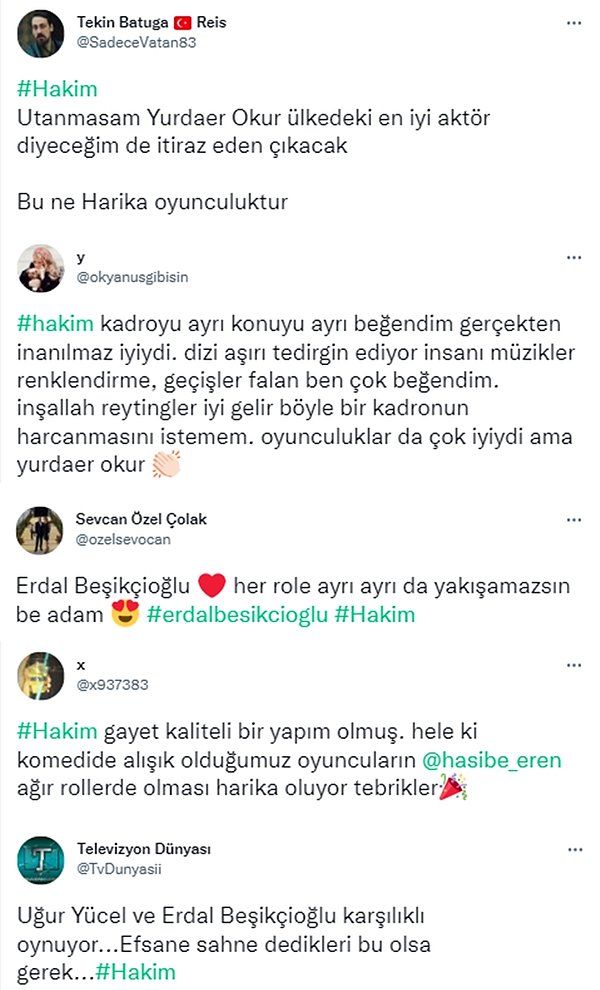 Tüm oyuncuların ayrı ayrı övüldüğü sosyal medyada en çok yorum Erdal Beşikçioğlu'na yapıldı 👇
