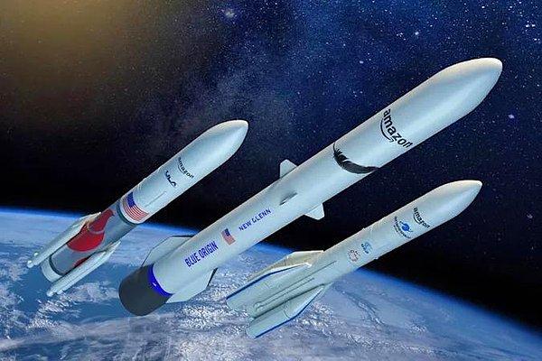 10. Amazon’un uzaydan internet dağıtmayı planladığı Project Kuiper için tarihin en büyük uzay anlaşması imzalandı. Elon Musk’ın Starlink projesine en büyük rakibin Jeff Bezos’un şirketinden geldiği görülüyor.