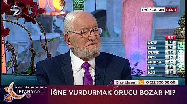 Necmettin Nursaçan'la İftar Saati