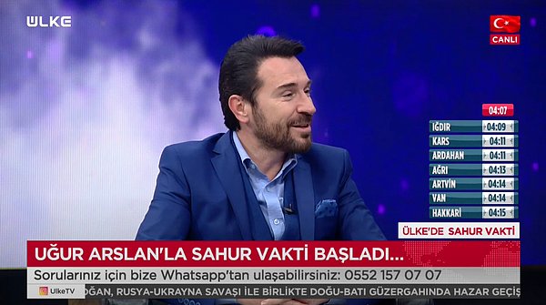 Uğur Arslan'la Ülke'de Sahur Vakti