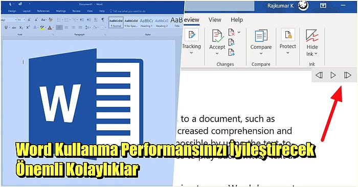 Microsoft Word Kullananlar için Hayat Kurtaran Kısa Yol İpuçları