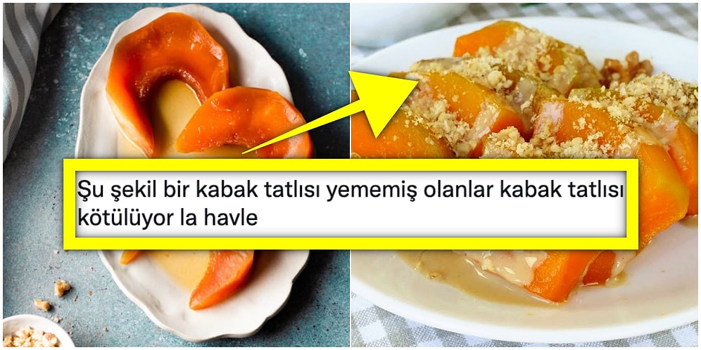 Kabak Tatlısı İçin Kurşun Atıp Kurşun Yiyenler ve 'Kabaktan Tatlı mı Olur?' Diyenler Twitter'ı İkiye Böldü