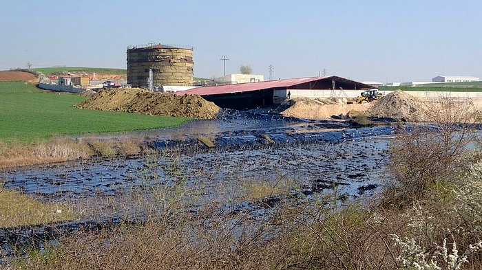 Edirne'de Çevre Felaketi: Patlayan Fuel Oil Kazanından Tonlarca Yakıt Çevreye Yayıldı