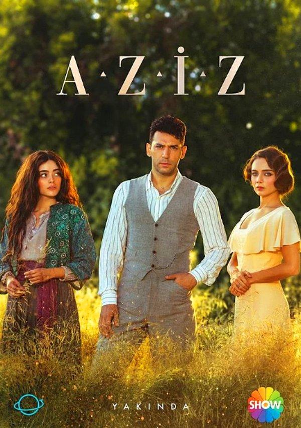 Murat Yıldırım, Simay Barlas ve Damla Sönmez'in başrollerinde yer aldığı Show TV'nin sevilen dönem dizisi Aziz, başladığı günden itibaren büyük bir hayran kitlesi tarafından sevilerek izleniyor.