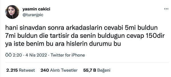 3. Çok iyi tespit!