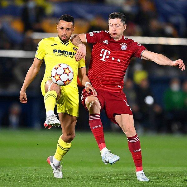 Gecenin diğer maçında ise Villarreal ile Bayern Münih İspanya'da karşı karşıya geldi.