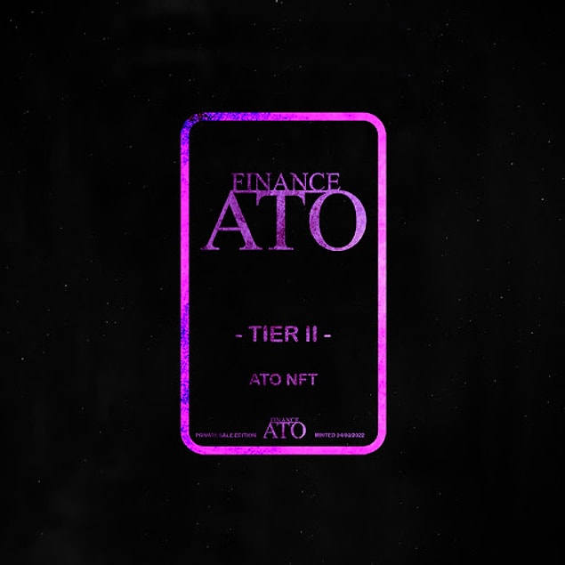 1. ATO NFT - TIER II => $1.55 Million