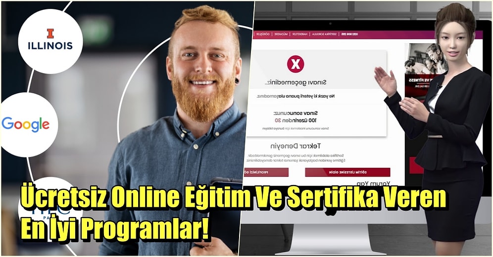 Ücretsiz Sertifika Alabileceğiniz En Eğlenceli Online Eğitim Veren Kurslar!