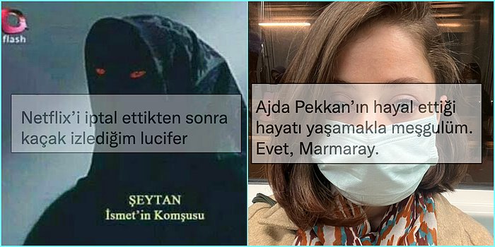 Zamlanan Netflix'e Gelen Yeni Alternatiflerden Ajda Pekkan'ın Marmaray Hayaline Son 24 Saatin Viral Tweetleri