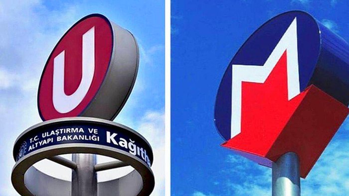 Bakanlıktan Metro İstasyonlarında 'U Simgesi' Savunması: 'Yolcunun Ayırt Etmesini Kolaylaştırıyor'