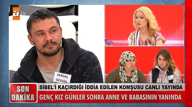2015'ten itibaren Sibel'i rahatsız eden 33 yaşındaki Serdal, 'Ben o ne isterse onu yaparım, ona birlikte bir hayat sunacağım.' diyerek Sibel'le yola devam etmek istediğini söyledi.