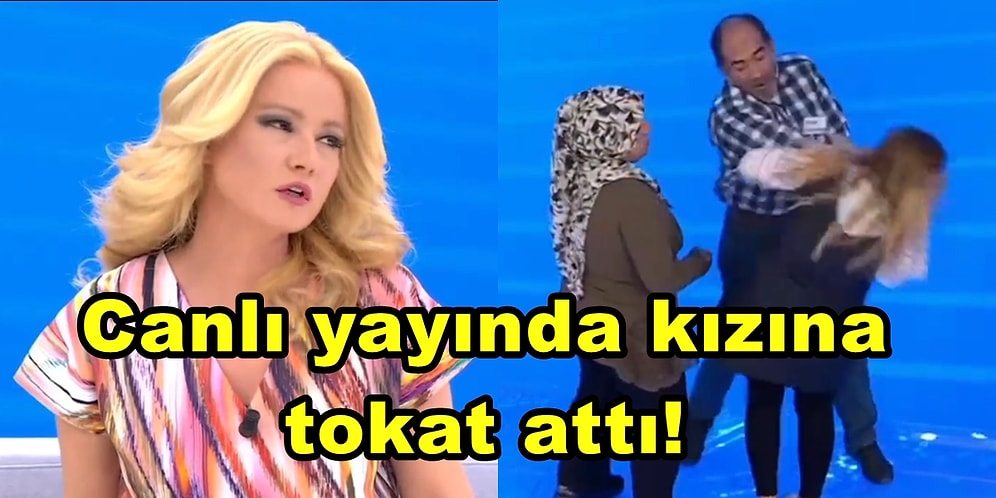 3 Çocuklu Evli Adama Kaçan 20 Yaşındaki Genç Kızını Arayan Baba Müge Anlı Canlı Yayınında Kızına Tokat Attı