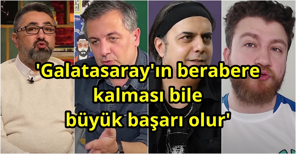 Derbi Ateşini Yakıyoruz! Fenerbahçe-Galatasaray Derbisi Öncesi Spor Yorumcularından İddialı Açıklamalar