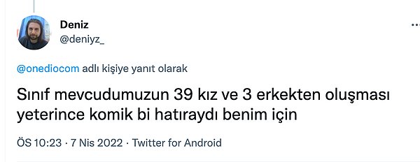 6. Kız Meslek Lisesi miydi orası acaba?